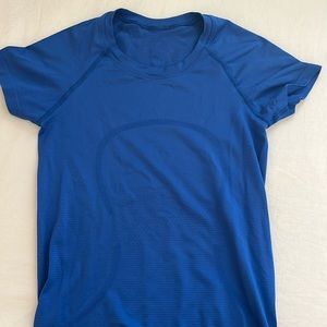 Blue Swiftly tech short sleeve